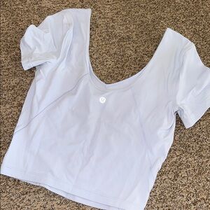 lululemon athletica light blue Women's Top